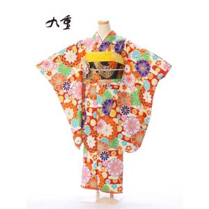 ジュニア着物レンタル|130〜140cm|8歳〜10歳|絞り調|女の子|記念撮影