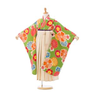 卒園袴|メゾピアノ|110〜120cm|卒園式袴レンタルフルセット(黒系