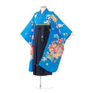 卒園袴|式部浪漫|110〜120cm|卒園式袴レンタルフルセット(紫系)|女の子