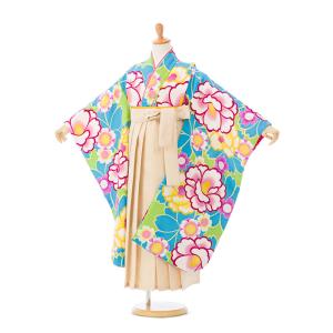 卒園式 袴レンタル【Lako×Kura withたこやきレインボー】レトロ柄を