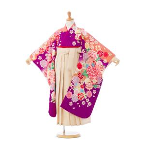 卒園式 袴レンタル【Lako×Kura withたこやきレインボー】レトロ柄を