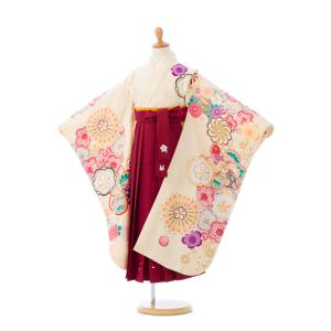 卒園袴|式部浪漫|110〜120cm|卒園式袴レンタルフルセット(紫系)|女の子