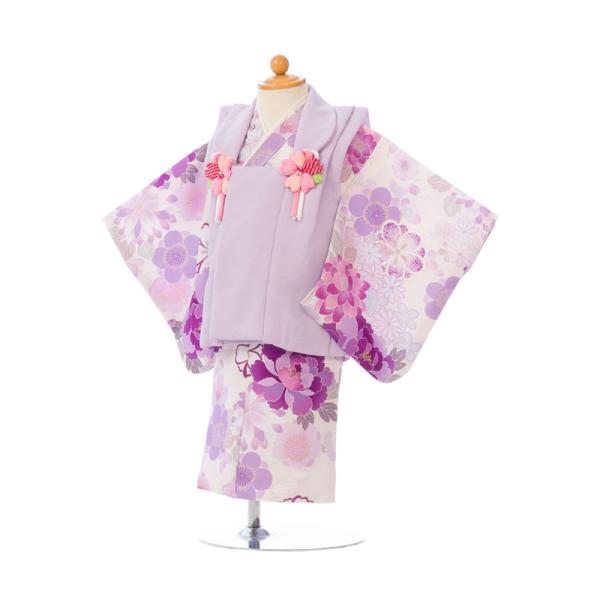 HHS0009 ベビー着物 100日から1歳 初誕生 赤ちゃん 初節句 桃の節句 お食い初め ひな祭...