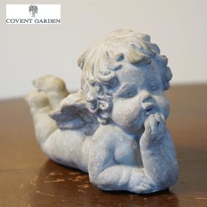 ロココ調アンティーク天使の彫刻付きガラス置物 楽天市場】オブジェ 天使 アンティーク 調 ヨーロピアン 園芸