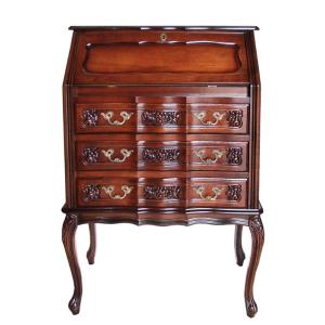 北海道家具 えぞ民芸 グレース ライティングビューロー77B