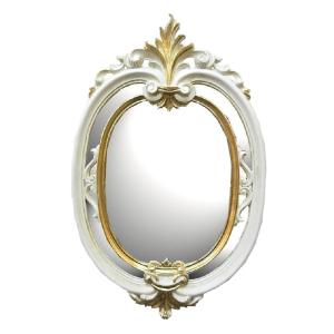 ☆新春クリアランスSALE！☆ ロココ調 エンジェルミラー 高級 鏡