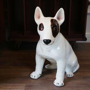 ドーベルマン 置物 犬 インテリア オブジェ 陶器 doberman-106