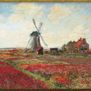 絵画 モネ インテリア monet 「 チュー...の詳細画像2