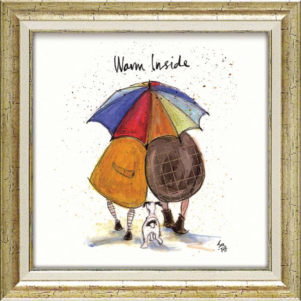 インテリア 絵画 サムトフト 絵画 「 あたたかい 」 Gel加工 Sam Toft 絵画 インテリ...