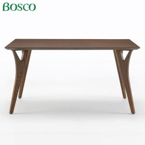 Bosco ボスコ 家具 ダイニングテーブル135 DB ダークブラウン色 送料無料｜e-kirakukan