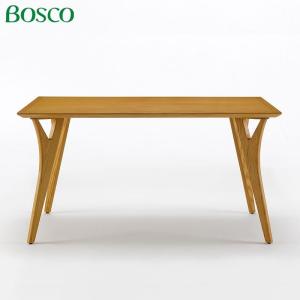 Bosco ボスコ 家具 ダイニングテーブル135 MB ミディアムブラウン色 送料無料｜e-kirakukan