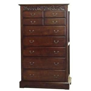 チェスト サイドチェスト 5段チェスト 高さ80 クラシック アンティーク