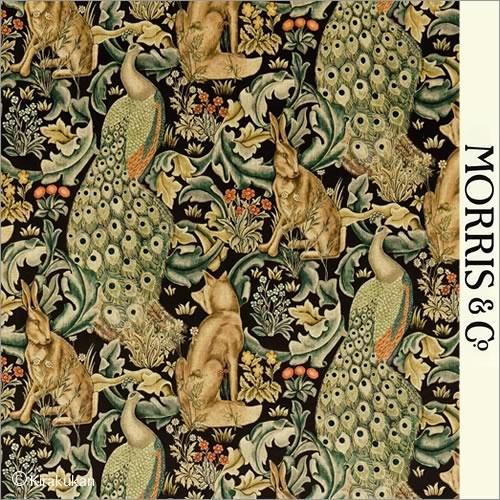 ウィリアムモリス 生地プリント 布 フォレスト Forest darp222535 イギリス製 カー...