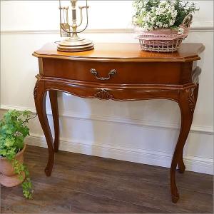 Katherine（キャサリン）コンソールテーブル・引出し付き：組立式