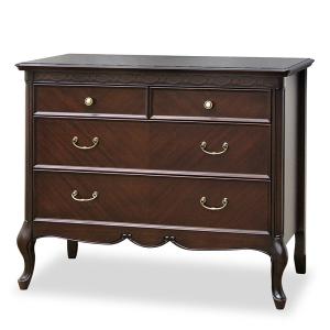 北海道家具 えぞ民芸 サイドボード125 アンティーク風 クラシック