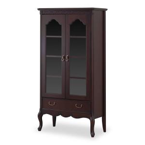 イタリア家具 レオナルド キャビネット4ドア 飾り棚 組立式 輸入家具