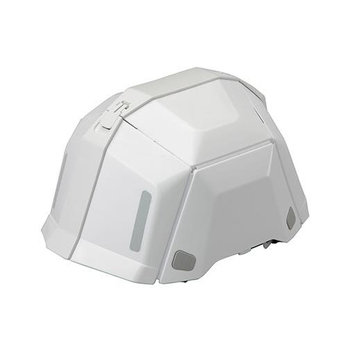 折りたたみヘルメット ブルーム2 ホワイト NO.101 防災用 [4962087109563] ワ...