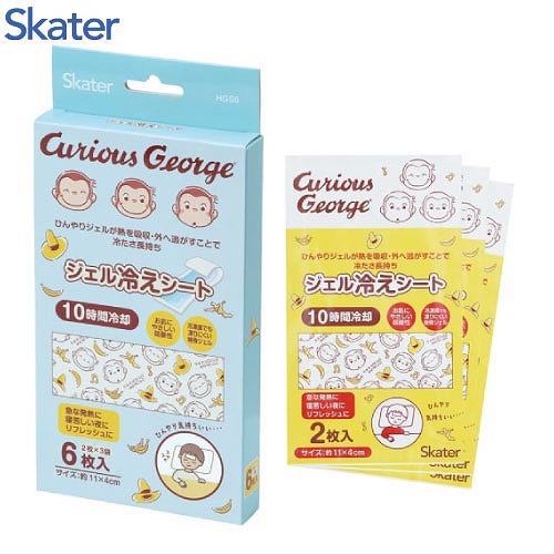 ジェル冷えシート 11×4cm 6枚入り スケーター Skater [4973307579561] ...