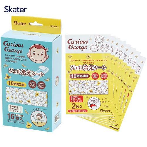 ジェル冷えシート 11×4cm 16枚入り スケーター Skater [4973307579578]...
