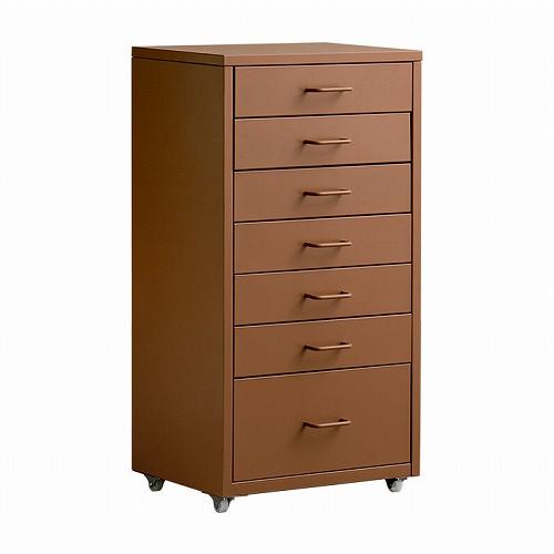 ドロワーキャビネット Muun ムーン DCB-7S-CPK [560007108] コーラルピンク...