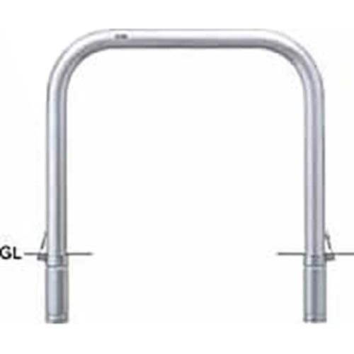 アーチ 車止め φ76.3(t3.0)×W1000×H800mm カラー:ステンレス [AA-8SF...