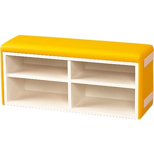 オモイオ omoio キッズコーナー用品 キッズスクエアー シューズベンチ AK-03-L6300 ...
