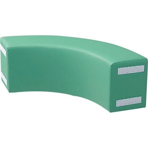 オモイオ omoio キッズコーナー用品 キッズスクエアー Rベンチ AK-04-L6351 代引き...