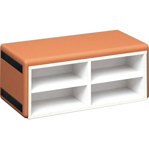 オモイオ omoio キッズコーナー用品 プレイスクエアー シューズベンチ AP-02-L6301 ...