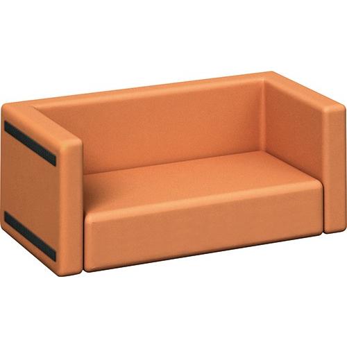 オモイオ omoio キッズコーナー用品 プレイスクエアー ソファベンチ AP-09-L6300 代...
