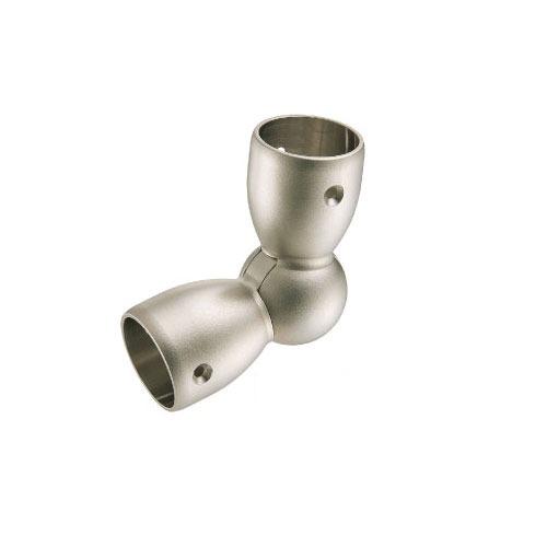 屋内用手すり BAUHAUS 32ステンアクアレール 自在ジョイント マツ六 [AQ-14SB] シ...