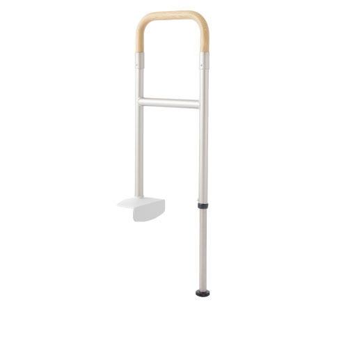 室内用手すり BAUHAUS 上がりかまち用手すり L型 マツ六 [BA-01WNS] 木目ナチュラ...