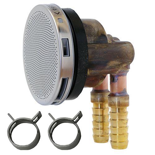 サニタリー アクセサリー   風呂アダプター(無極性) 規格13Aペアホース用 [BAL-13HL]...