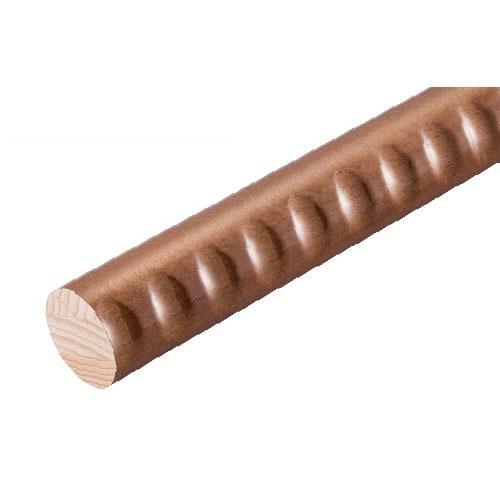 室内用手すり BAUHAUS 32グロス丸棒 ディンプル付 2m マツ六 [BC-GD12] φ32...