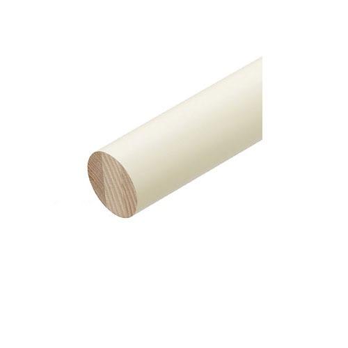 室内用手すり BAUHAUS 35アッシュ丸棒 2m マツ六 [BD-242] φ35×2000mm...