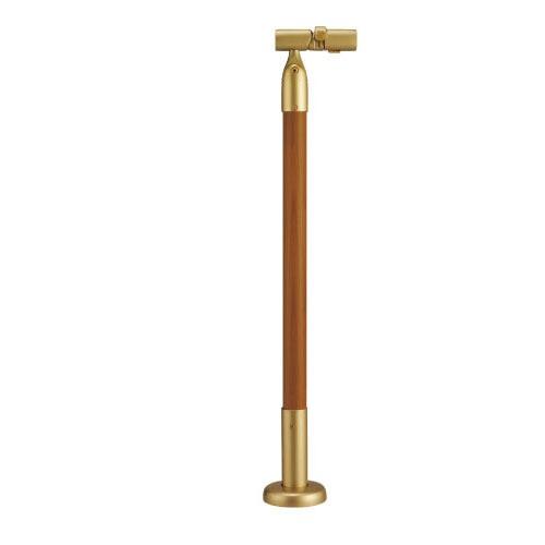 室内用手すり BAUHAUS 室内用手すり遮断機式受側支柱 木製 マツ六 [BDE-39GMB] M...