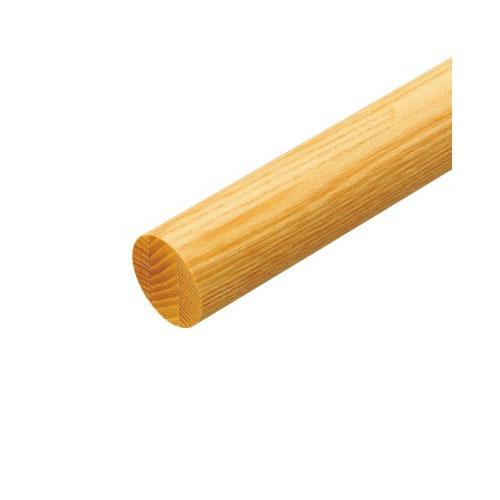 室内用手すり BAUHAUS 32アッシュ丸棒 2m マツ六 [BE-222] φ32×2000mm...