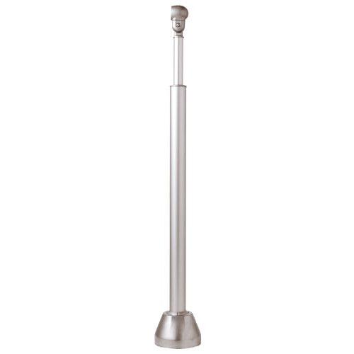 屋外用手すり BAUHAUS フリーRレール 勾配対応式エンド支柱30°専用カバー付 マツ六 [BJ...