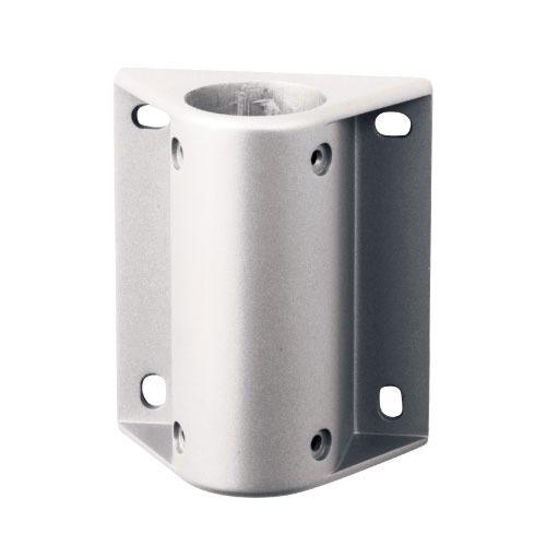 屋外用手すり BAUHAUS フリーRレール 支柱用側面ブラケット 出幅34mm マツ六 [BJ-2...