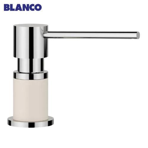 キッチン金具 ビルトインソープディスペンサー LATO black soft white ソフトホワ...