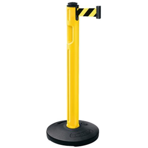 屋外型ベルトリール φ89×H993mm カラー:ベルト黄黒 [BR-500Y(YB)] サンポール...