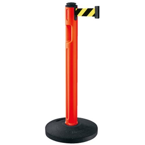 屋外型ベルトリール φ89×H993mm カラー:ベルト黄黒 [BR-510R(YB)] サンポール...