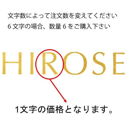 表札 BRASS 真鍮　切文字 [BRS-1] 英字タイプ 1文字ごとの価格 美濃クラフト   メー...