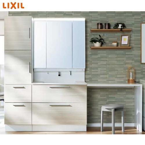 LIXIL リクシル 洗面化粧台 クレヴィ 間口2250 奥行560タイプ [Crevi01] 3面...