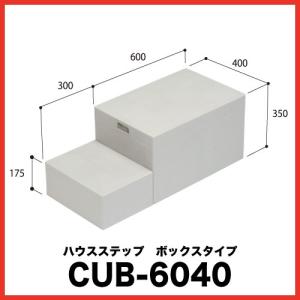 JOTO 城東テクノ ハウスステップ ボックスタイプ CUB-6040S 収納庫1個
