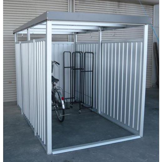 多目的万能物置 [DM-14L] 間口1600×奥行3000mmタイプ ロングパネルタイプ 休憩所 ...