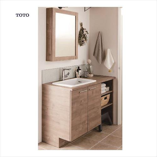 洗面化粧台 ドレーナ 間口1200mm TOTO [drena01] ミラーキャビネット三面鏡(75...