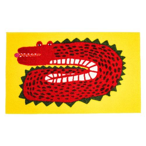 マット ワニ レッド 45 x 75 cm [EC00006] emoemo クリーンテックス   ...