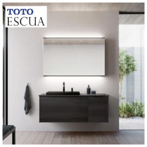 TOTO 洗面化粧台 オクターブ間口1650mm スウィング三面鏡 ワイドLED