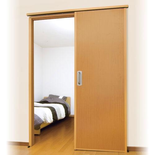 ドア エコ引き戸 標準タイプ マツ六 [ESD-01WD] 木目ダーク扉本体はそのまま再利用 4トン...