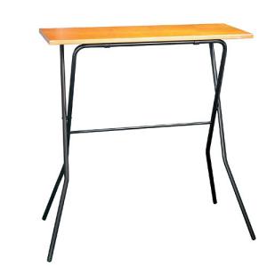 ガラステーブル クリアガラス/ブラック [FT-35] 机 ルネセイコウ